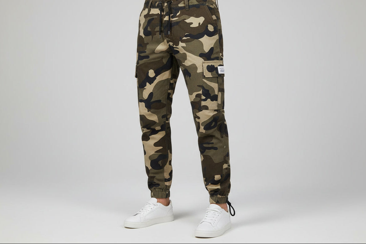 Carlos- Pantalones de camuflaje de alta calidad para hombre