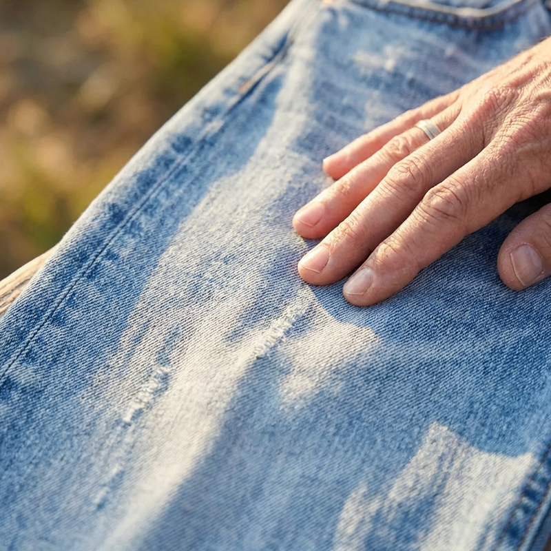 Ángeles-Vaqueros retro rectos y ajustados para mujer