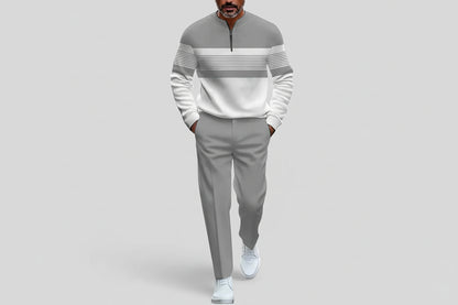 Jules-Conjunto de hombre: jersey con estampado gráfico y pantalones