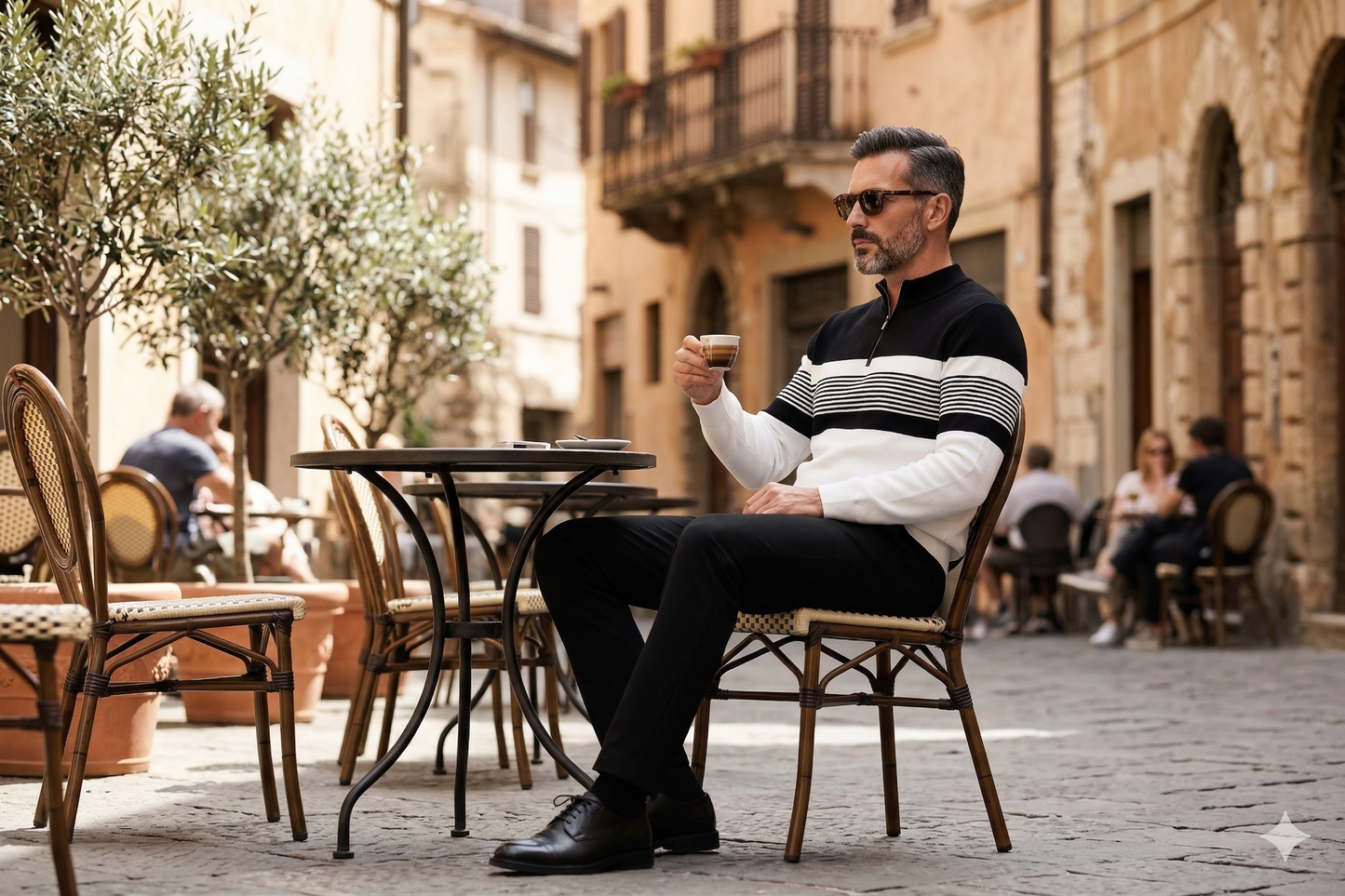 Jules-Conjunto de hombre: jersey con estampado gráfico y pantalones