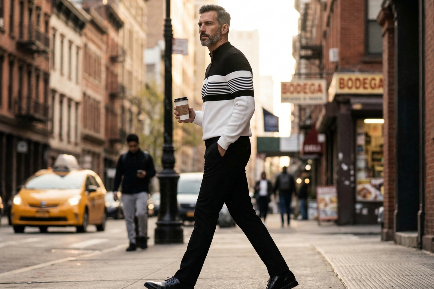 Jules-Conjunto de hombre: jersey con estampado gráfico y pantalones