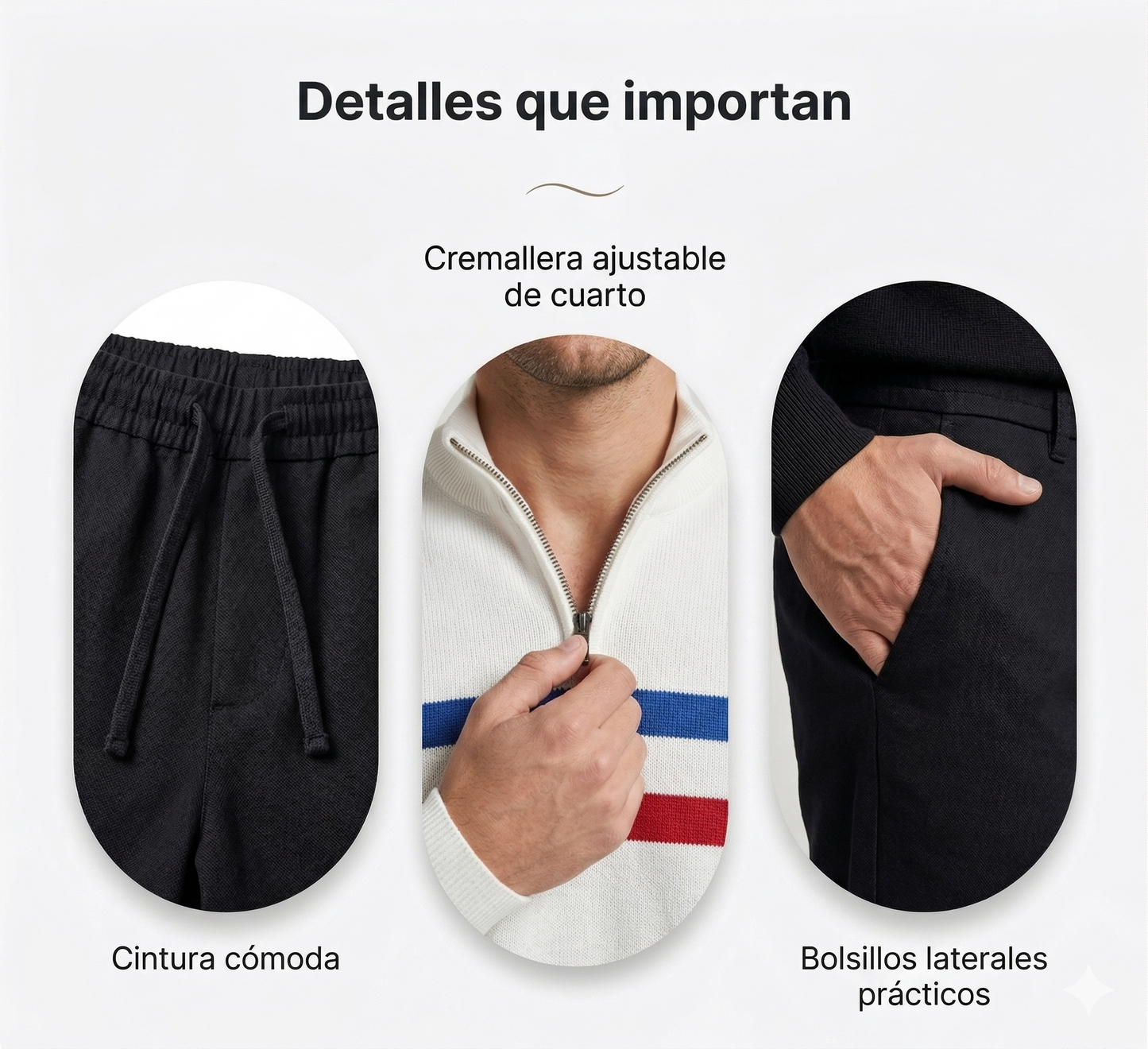 Jules-Conjunto de hombre: jersey con estampado gráfico y pantalones