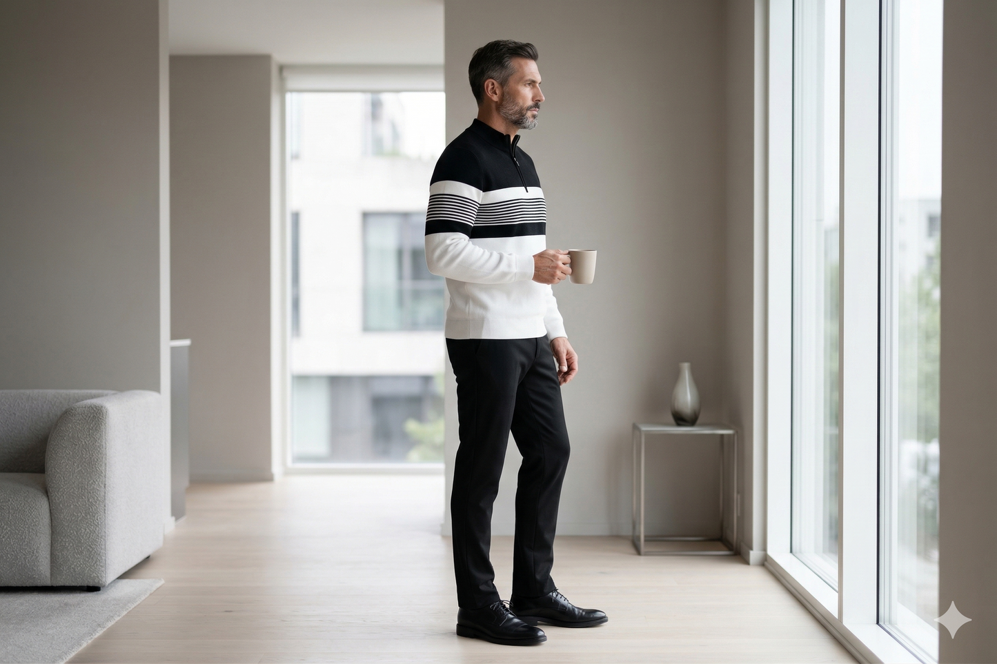 Jules-Conjunto de hombre: jersey con estampado gráfico y pantalones