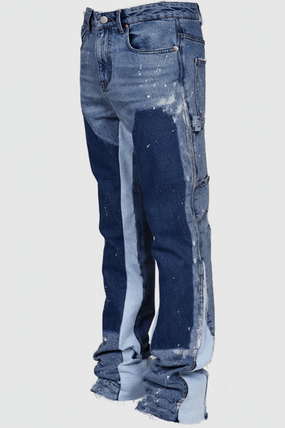 Ares-Pantalones vaqueros pintados, americanos