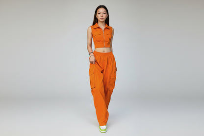 Teresa-Nuevos pantalones casuales para mujer, pantalones Cargo