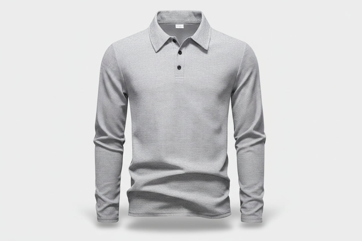 Adolfo-Polo manga larga para Primavera