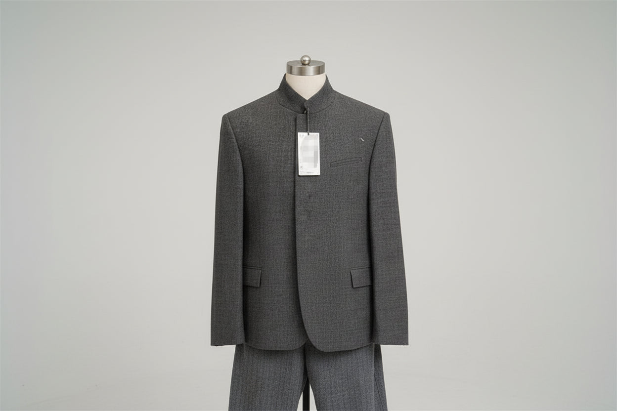 Alejandra-Blazer informal para mujer, abrigo, pantalón, trajes de manga larga con solapa dividida