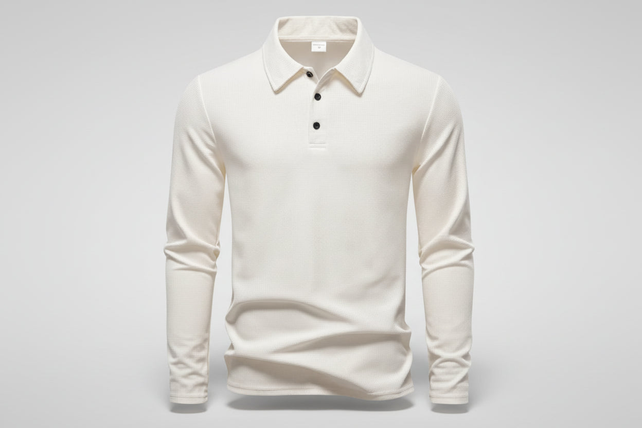 Adolfo-Polo manga larga para Primavera