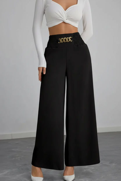 Mía-Pantalones de mujer finos casual