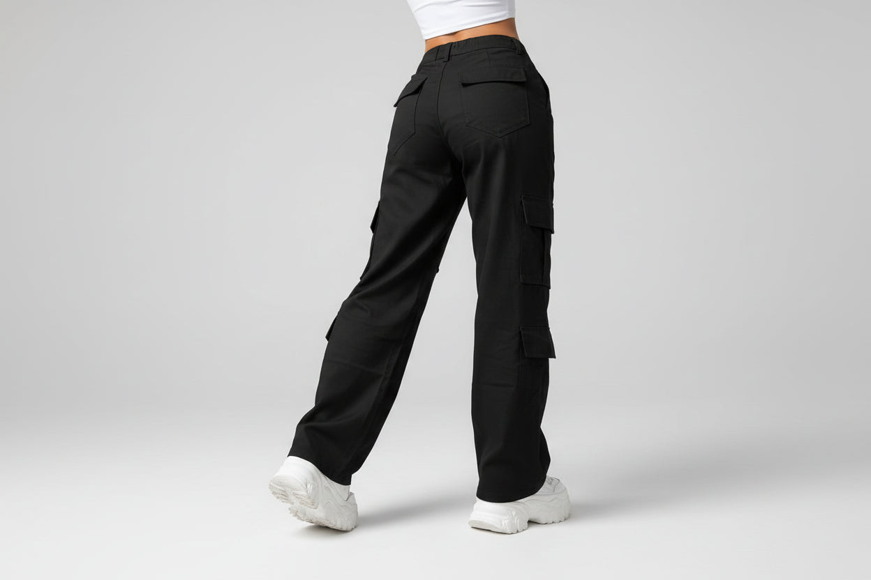 Silvia-Pantalones Cargo de Mujer, Estilo Nuevo de Primavera 2026