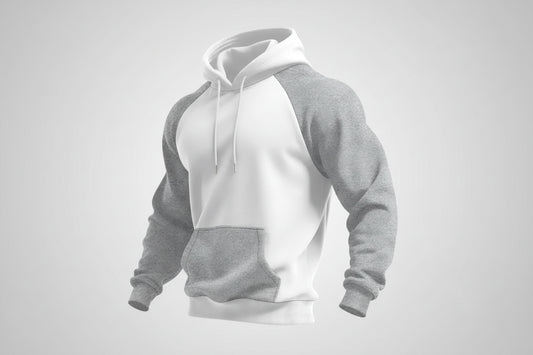 Rizion-Sudadera básica con dos colores incorporados