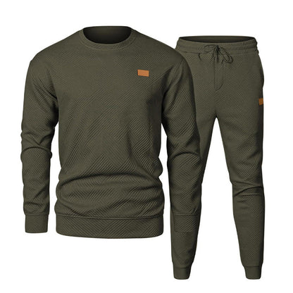Karles-Conjunto deportivo de 2 piezas para hombre: sudadera y pantalón de chándal.