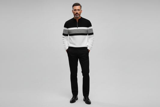 Jules-Conjunto de hombre: jersey con estampado gráfico y pantalones