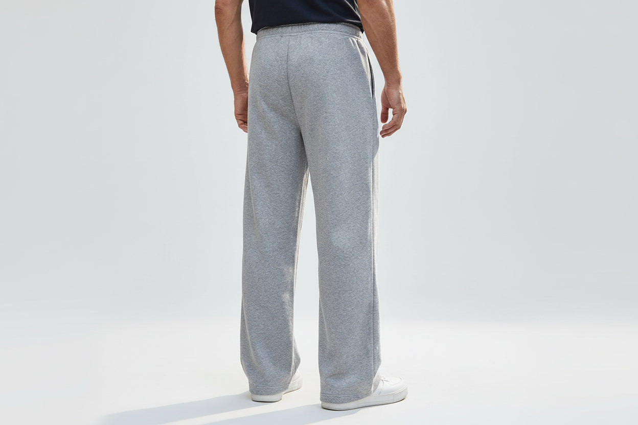 Fede-Pantalones informales para hombre de corte holgado, con práctico cordón ajustable.